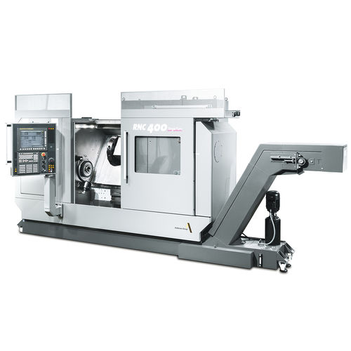 CNC数控车削机床 - RNC 400 - Monforts Werkzeugmaschinen GmbH & Co. KG - 静液压 / 倾斜台面式