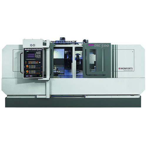 CNC数控车床 - DNC 500 DuoTurn - Monforts Werkzeugmaschinen GmbH & Co. KG - 卧式 / 倾斜台面式 / 静液压