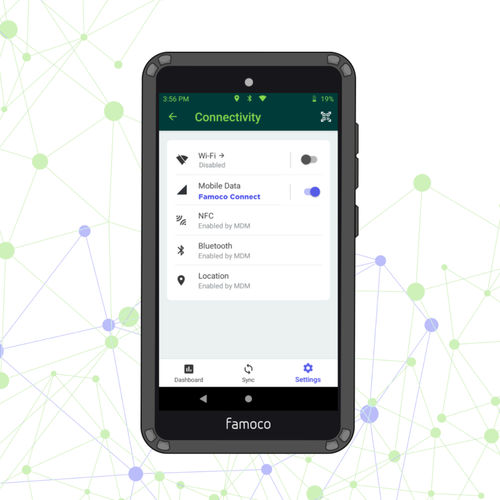数据传输软件 - Famoco Connect - FAMOCO - 连接性 / 网络 / Android 安卓