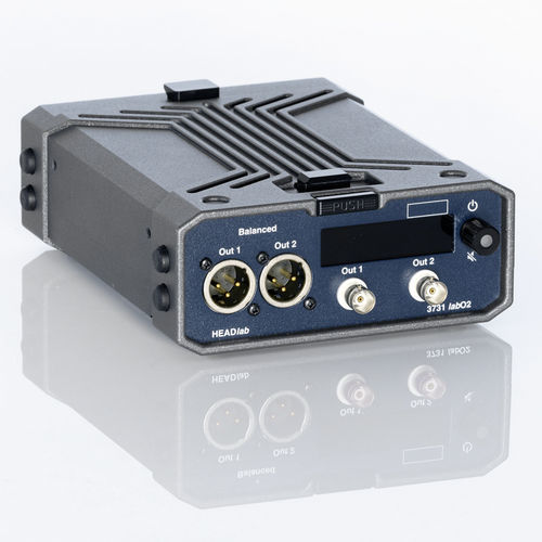 发声记录仪 - labO2 - HEAD acoustics GmbH - 双通道 / 双耳 / 回放均衡器