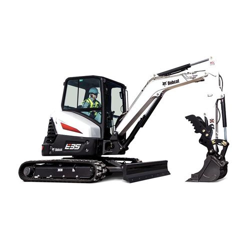 Midi挖掘机 - E35 - BOBCAT - 履带式 / Tier 4 中级 / 用于建筑工地