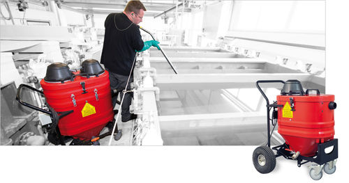 工业吸尘器 - WSP 2000 - Ruwac Industriesauger GmbH - 液体 / 电动 / 便携式