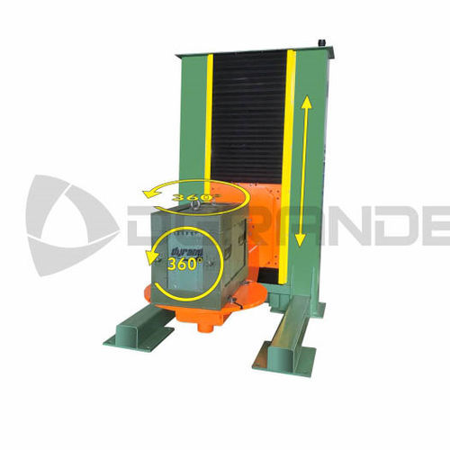 液压焊接定位器 - DGRANDE MACHINES MANUFACTURER - 旋转 / 双轴 / 带起重装置