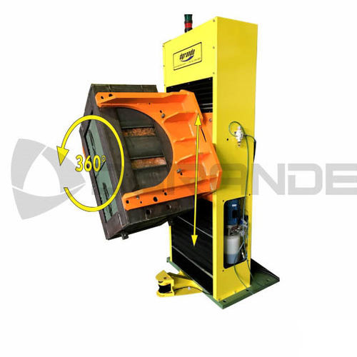 液压焊接定位器 - DGRANDE MACHINES MANUFACTURER - 旋转 / 单轴 / 带起重装置