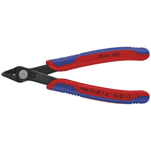 切割钳 - 78 61 125 - KNIPEX - 用于线 / 用于电缆 / 用于电子元件