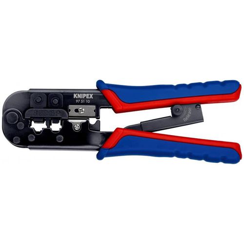 手动控制压管工具 - 97 51 10 - KNIPEX - 用于电缆标志桩 / 用于连接器