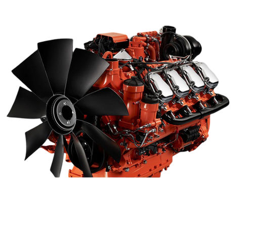 柴油发动机 - DC16 074A - SCANIA Industrial & Marine Engines - 8气缸 / 涡轮增压 / 用于建筑