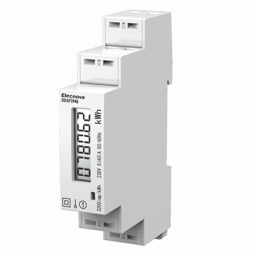 单相电能表 - DDS1946-1P 1P2W  - Jiangsu Sfere Electric Co.,Ltd. - DIN导轨 / RS-485 / 脉冲输出式