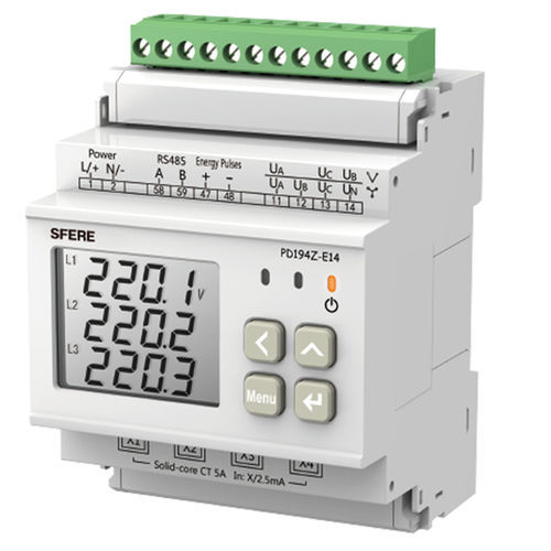 多回路功率计 - PD194Z-E14 AC - Jiangsu Sfere Electric Co.,Ltd. - 万用表 / 三相 / DIN导轨