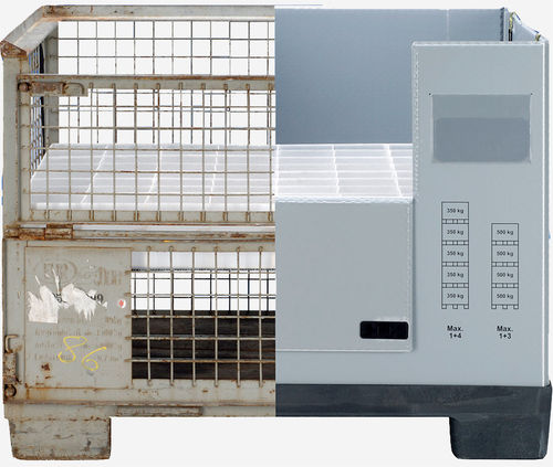 塑料货盘箱 - Super Quad Box - KTP Kunststoff Palettentechnik - 存储 / 折叠 / 带盖