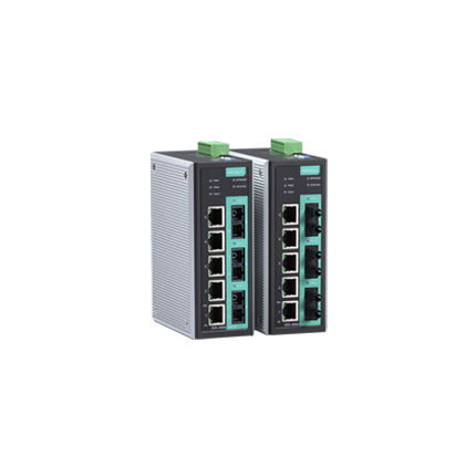 管理型以太网交换机 - EDS-408A 3 - Moxa Europe - 8端口 / 光纤