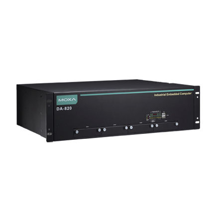 嵌入式电脑 - DA-820 Series - Moxa Europe - Intel® Core i7 / SO-DIMM / USB2.0