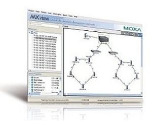 集成管理软件包的软件 - MXview - Moxa Europe - 网络管理和配置 / 监控 / 管理