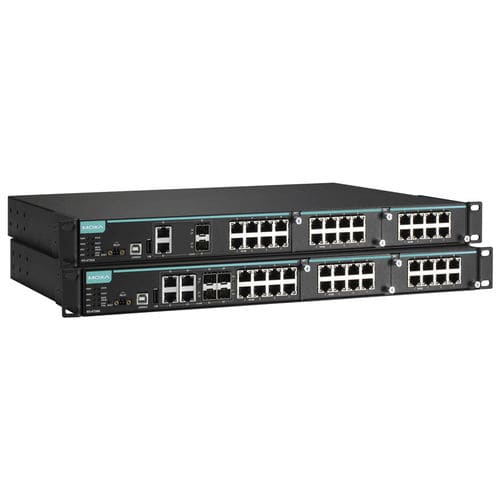 管理型网络交换机 - IKS-6726A/IKS-6728A Series - Moxa Europe - 14 端口式 / 千兆 / 机架式