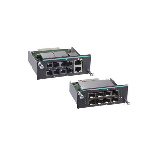 管理型网络交换机 - IM-6700 series - Moxa Europe - 8端口 / 串行 / 光纤