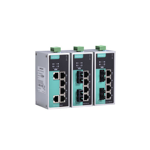 非管理型网络交换机 - EDS-P206A-4PoE series - Moxa Europe - 6 端口式 / 冗余 / PoE