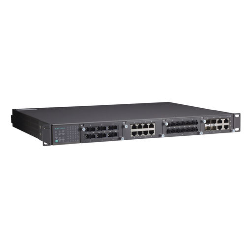 管理型网络交换机 - PT-7728-PTP series - Moxa Europe - 64端口 / 超坚固