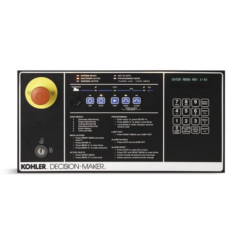 平行发电机组控制器 - Decision-Maker 6000 - KOHLER POWER SYSTEMS