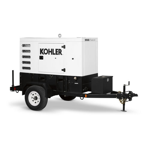 柴油发电机组 - 55REOZT4 - KOHLER POWER SYSTEMS - 单相 / 挂车式 / 60 Hz