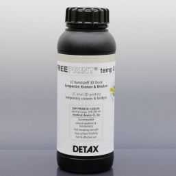 聚合物3D打印树脂 - Freeprint® temp series - DETAX - 米色 / 牙科 / 医用