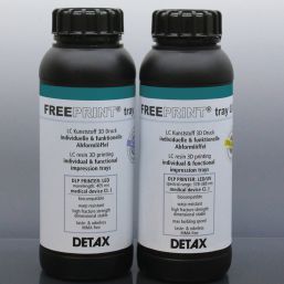 聚合物3D打印树脂 - Freeprint® tray series - DETAX - 绿色 / 牙科 / 医用