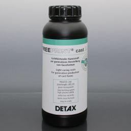 硅胶3D打印树脂 - Freeprint® cast 2.0 - DETAX - 蓝色 / 用于助听器