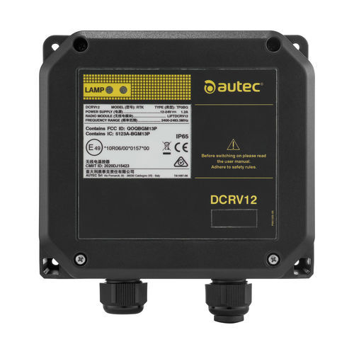 紧凑型接收器 - DCRV12 - Autec Safety Radio Remote Control - 继电器输出 / IP65
