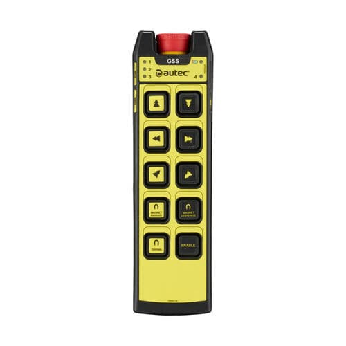 无线电遥控器 - T10B/T10C - Autec Safety Radio Remote Control - 按钮式 / 按键可设置 / 车用