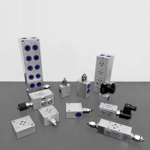 铝阀组 - EUROFLUID HYDRAULIC SRL - 多通道 / 液压应用 / 模块化