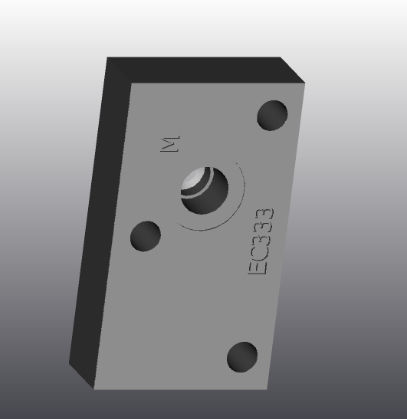铸铁底盘 - EC333 - EUROFLUID HYDRAULIC SRL - 矩形 / Cetop 3 / 液压