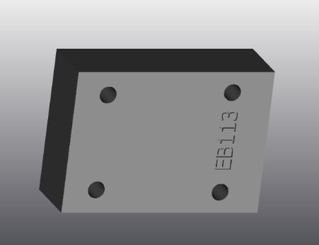 铸铁底盘 - EB113 - EUROFLUID HYDRAULIC SRL - 矩形 / Cetop 3 / 液压