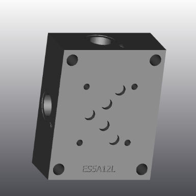 4通阀组 - ES5A12L - EUROFLUID HYDRAULIC SRL - 铸铁 / Cetop 7