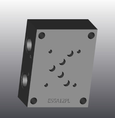 4通阀组 - ES5A12PL - EUROFLUID HYDRAULIC SRL - 铸铁 / Cetop 5
