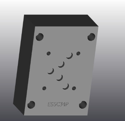 4通阀组 - ES5C34P - EUROFLUID HYDRAULIC SRL - 铸铁 / Cetop 5