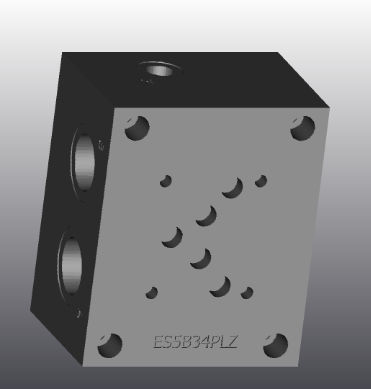 4通阀组 - ES5B34PLZ - EUROFLUID HYDRAULIC SRL - 铸铁 / Cetop 5