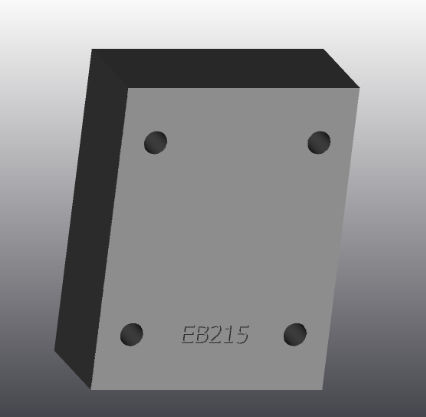 铸铁底盘 - EB215 - EUROFLUID HYDRAULIC SRL - 矩形 / Cetop 5 / 液压