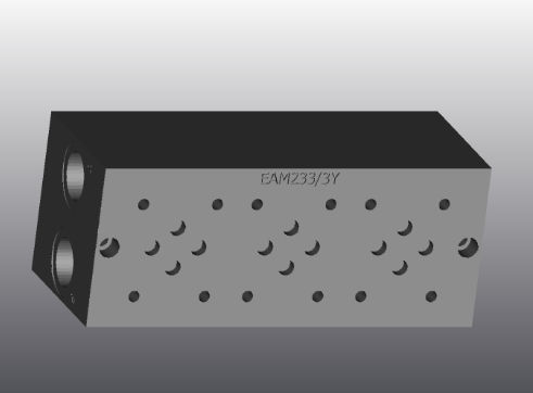 双通液压阀组 - EAM233/Y - EUROFLUID HYDRAULIC SRL - 铝 / Cetop 3