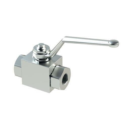 球形阀 - RAS2-NPT series - Oleoweb Srl - 杠杆操纵式 / 流量控制 / 用于油