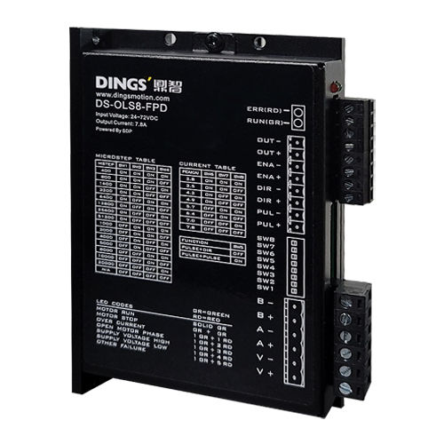 微步进电机控制器 - DS-OLS8-FPD - Jiangsu DINGS' Intelligent Control Technology - 直流 / 开环