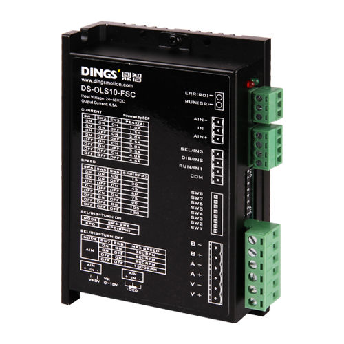 微步进电机调速器 - DS-OLS10-FSC - Jiangsu DINGS' Intelligent Control Technology - 直流 / 模拟 / 开环