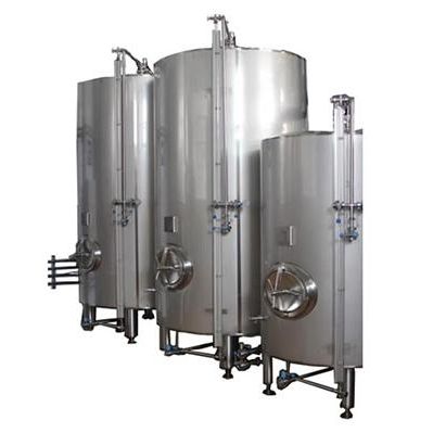 发酵贮液罐 - Shenzhen J&D Drinking Water equipment Co Ltd - 用于油 / 啤酒 / 圆柱