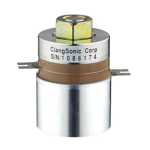 压电超声波换能器 - CN8038-40HB P8 - Yuhuan Clangsonic Ultrasonic Co.,Ltd - 直接接触式 / 高频率 / 清洁池