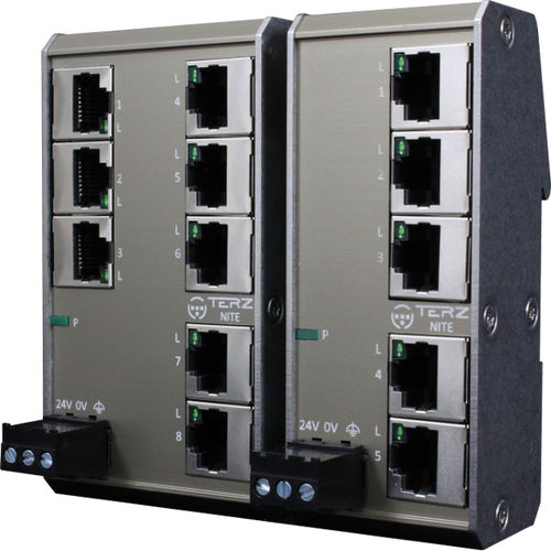 非管理型网络交换机 - NITE-RF series - TERZ Industrial Electronics GmbH - 8端口 / 5端口 / ProfiNet