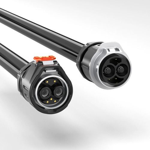 混合连接器 - Shenzhen Jnicon Technology Co., Ltd. - 夹锁式 / 直流 / 双机轴