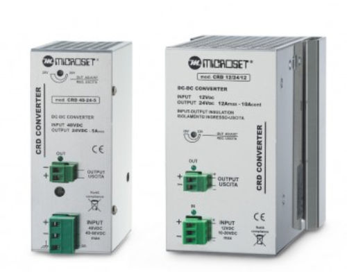 DC/DC变流器 / 降压型 - CRD 12.12.15 - Microset - 升压 / 电镀绝缘 / DIN导轨