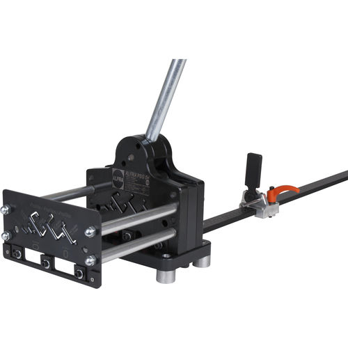 手动冲剪床 - PSG 5+® series - ALFRA GmbH - 杠杆 / 用于 DIN 导轨 / 切割