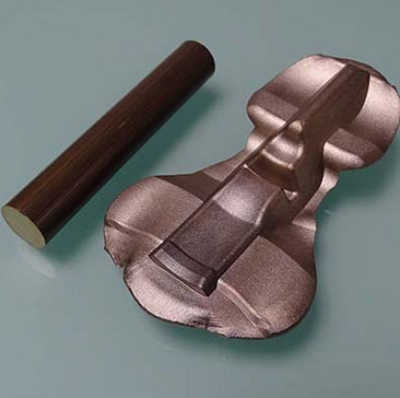 敞开式锻模模压成型