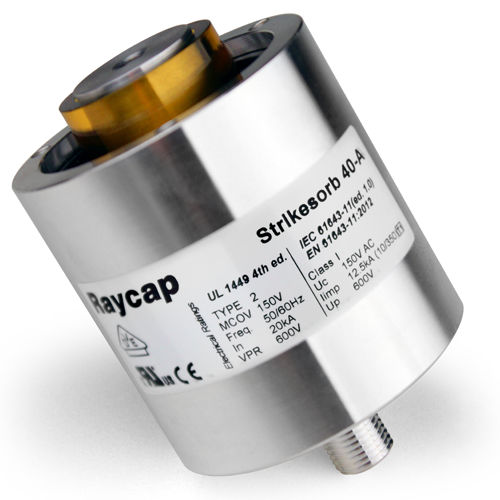 2型避雷器 - Strikesorb 40 - Raycap - I 级 / 远程通信 / 用于供电系统