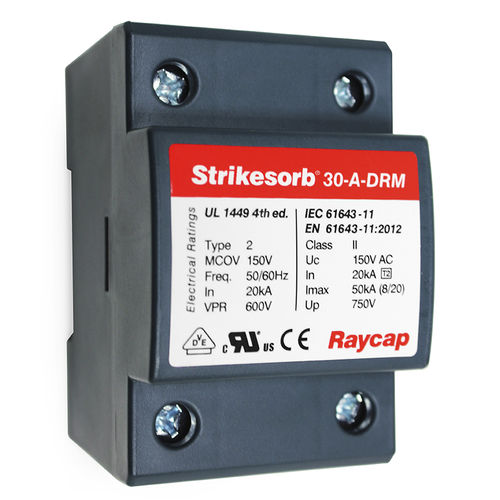 2型避雷器 - Strikesorb 30-DRM - Raycap - II 级 / 远程通信 / 用于供电系统