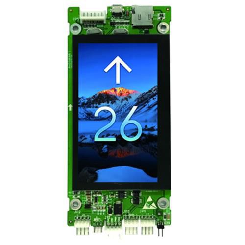 LED式显示屏 - SM.04TL/W - SHANGHAI STEP ELECTRIC CORPORATION - 480 x 272 / 4.3" / 壁挂